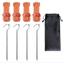 Set attache tente (sardine et cordes)