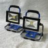 2x Spot Led Bleus batterie + Chargeur (Kit)