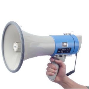 Megaphone avec Sirène