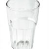 Verre plastique re-utilisable